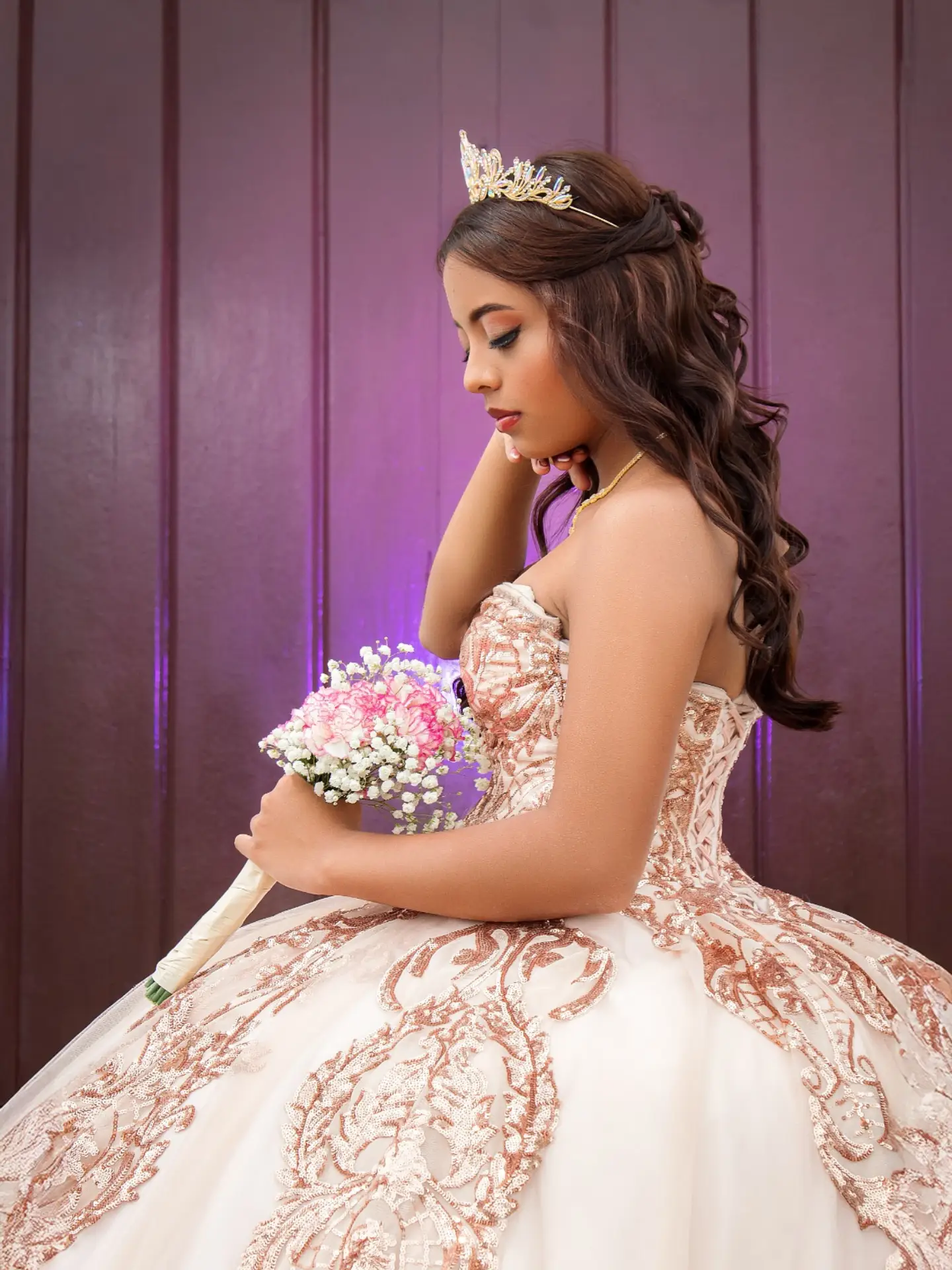 Quince años — sesión